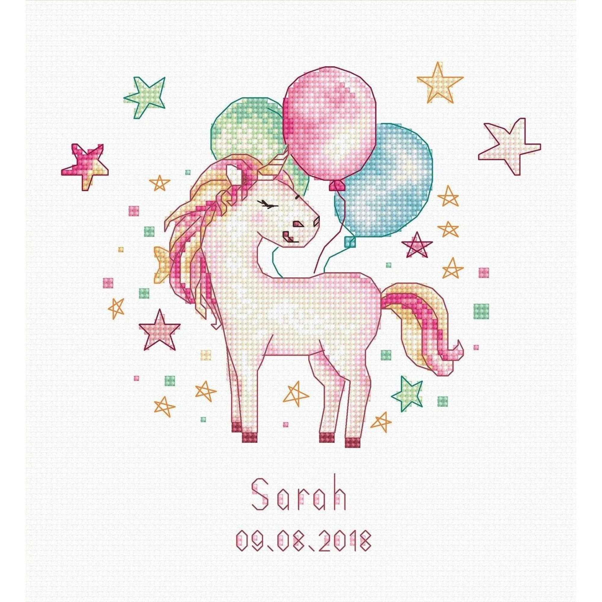 Luca-s Unicorn Counted Cross Stitch Kit